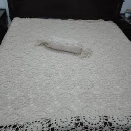 Vintage Style Crochet Lace Bedspread - thumbnail 4