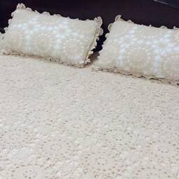 Vintage Style Crochet Lace Bedspread - thumbnail 2