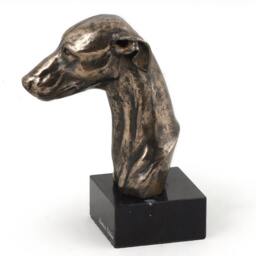 Whippet, Dog Marble Statue, Limited Edition, Artdog. Made Of Cold Cast Bronze. Solid, Perfect Gift. Limited Edition - thumbnail 3