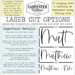 Laundry Wood Word Cutout Laser Cut Wooden Wall Art - thumbnail 2