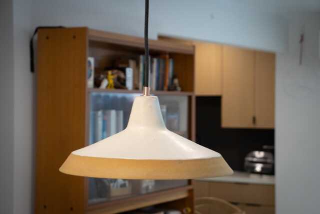 Barn Shade, Pendent Lamp, Ryan Bryant, Lighting, Modern, Mid Century, Century With 12' Cord - image 1