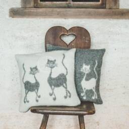 Double-Sided Pillow With 100% Wool Cover, Anti-Allergic, 40x40cm - Oreiller, Kissen, Almohada & Gift - thumbnail 4