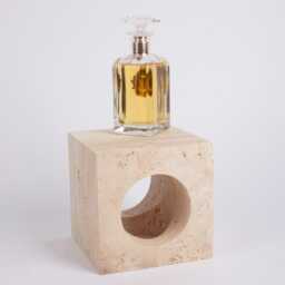 Beige Travertine Candleholder - thumbnail 4