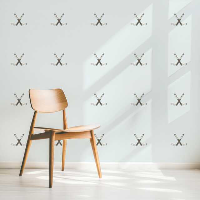 Hockey Peel-And-stick Removable Fabric Wall Decals - image 1