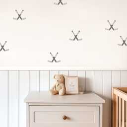 Hockey Peel-And-stick Removable Fabric Wall Decals - thumbnail 2