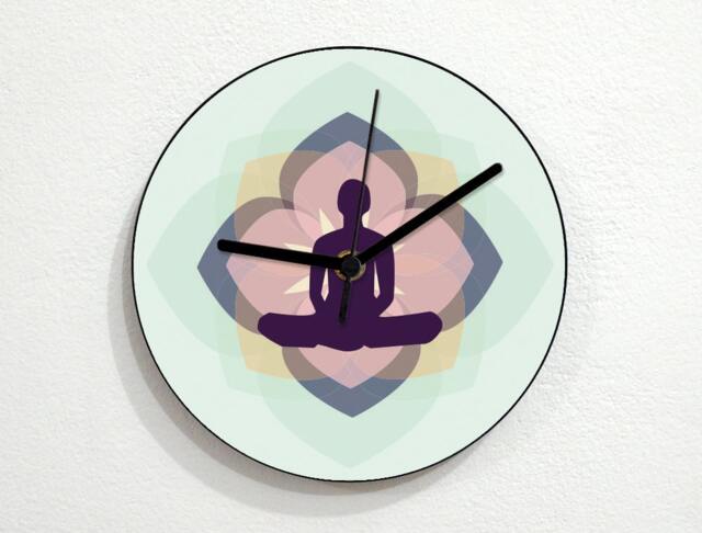 Yoga Hindu Bound Angle - Wall Clock - image 1