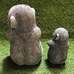 Thinking Monkey Concrete Outdoor Garden Ornament Lawn Sculpture/Animal Ornaments Small Large Frost Protected - thumbnail 3