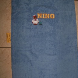 Baby Towel, Changing Table Towel Rings, Personalized Birth Gift Idea - thumbnail 4