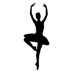 Ballet Dancer Dancing Ballerina Wall Decor Vinyl Decal Sticker Interior Home Art - thumbnail 3
