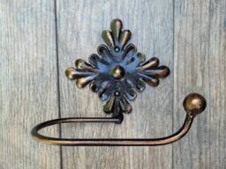 Toilet Paper Holder - Pick Your Color Tissue Bathroom Tissue Tp Hanger Hardware Tuscan Fleurdelisjunkie - thumbnail 1