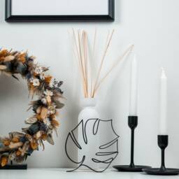 Monstera Leaf - Line Art 3D Print Decoration & Gift Idea For Plant Lovers - thumbnail 2
