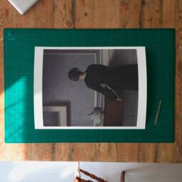 Hammersh??i's Interi??r Med Ung Kvinde Set Fra Ryggen - Museum Quality Reproduction Art Print - thumbnail 2
