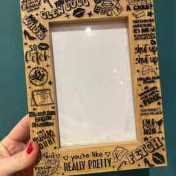 Mean Girls Inspired 6x4 Wooden Photo Frame - thumbnail 2