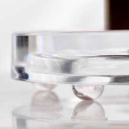 Carmen Bold Red Hand Blown Glass Table Lamp - thumbnail 4