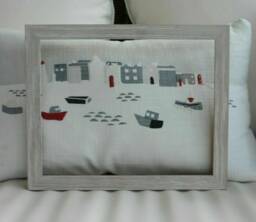 Limed Solid Oak Photo Frame, Made To Order - thumbnail 1