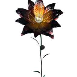 Extra Large Solar Flower Garden Ornament Ground-Spike Decoration - thumbnail 4