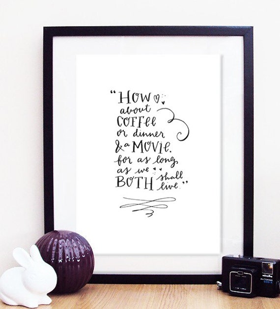 Printable For As Long We Both Shall Live Wall Art Print - Download - image 1