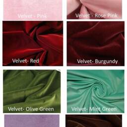 Fabric By The Yard, Extra Wide Velvet Curtain , Cotton Linen Blend, 110 - thumbnail 3
