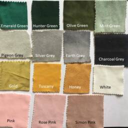Fabric By The Yard, Extra Wide Velvet Curtain , Cotton Linen Blend, 110 - thumbnail 2