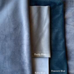 Fabric By The Yard, Extra Wide Velvet Curtain , Cotton Linen Blend, 110 - thumbnail 4