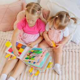 Quiet Book For Toddlers - Sensory Learning Toy Minimoms - thumbnail 3