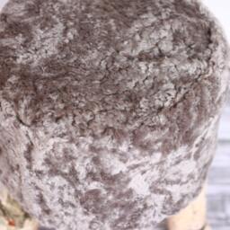 On Sale Sheepskin Stool - Birch Tree Stool Wood Fur Dressing Wooden Scandinavian - thumbnail 3