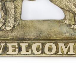 Samoyed, Dog Welcome, Hanging Decoration, Limited Edition, Artdog - thumbnail 4