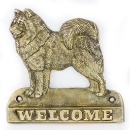 Samoyed, Dog Welcome, Hanging Decoration, Limited Edition, Artdog - thumbnail 2