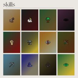 Runescape Max/Total Level Print Video Osrs Games Gifts For Him Gradient Pixel Art Old School Gamer - thumbnail 3