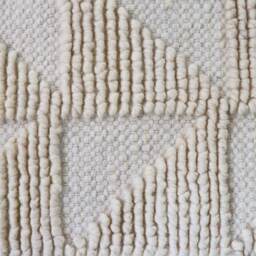 Handwoven Wool Rug Geometric Scandinavian Accent Rug - 51.2/78.7 Inch - thumbnail 3