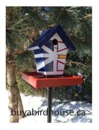 Newfoundland Flag Bird Feeder