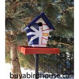 Newfoundland Flag Bird Feeder - thumbnail 2