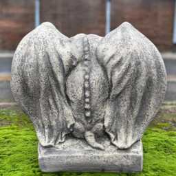 Large Gargoyle Statue Gothic Garden Decor Concrete Guardian Sculpture Handmade Protector Figurine Stone Yard Ornament Gift - thumbnail 3