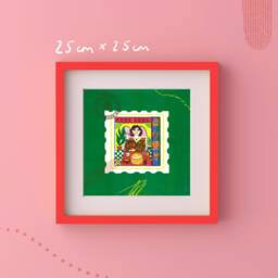 Kowloon Dim Sum Risograph Print Hong Kong Travel Art - thumbnail 2