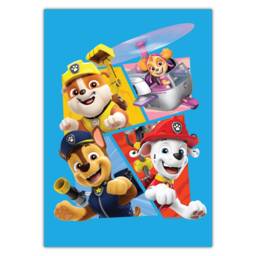 Paw Patrol Print - 4 Pups Jumping Out Poster Wall Art - thumbnail 3