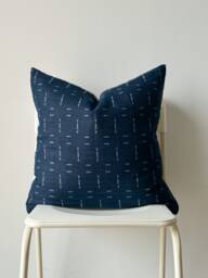 Blue Navy Indigo Pillow Cover - thumbnail 1