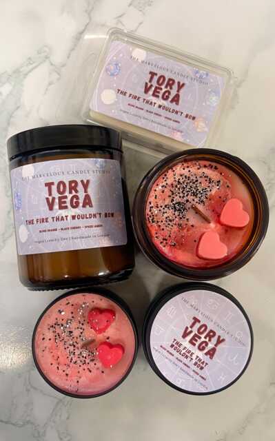 Tory Vega Candle - Zodiac Academy Bookish Booktok Fantasy Romance Gift - image 1