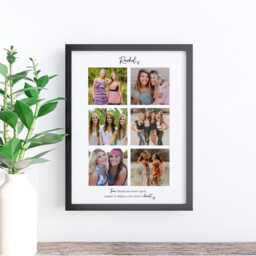 Custom Photo Frame With Best Friend, Gift For Friend, Personalised Friend Picture Print, Valentine Her, Birthday - thumbnail 2