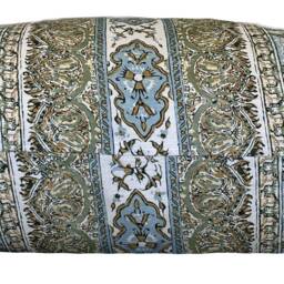 Thibaut Akola Stripe Seaglass & Gold Cushion Cover Pillow Double Sided - thumbnail 3