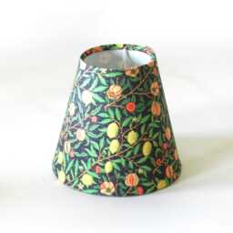 William Morris Pomegranate Lampshade Clip-On Chandelier Shade - thumbnail 2