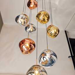 Lava Melted Pendant Light, Multi Pendant Light For Hallway, Nordic Pendant, Bubble - thumbnail 2
