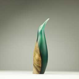 Duo Penguin Sculpture - 204 - thumbnail 3