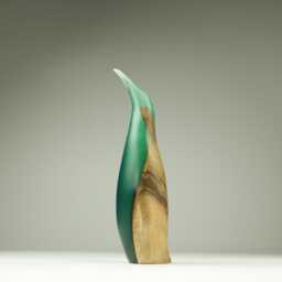 Duo Penguin Sculpture - 204 - thumbnail 1