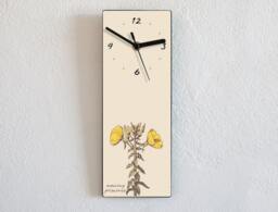 Evening Primrose Flowers - Wall Clock