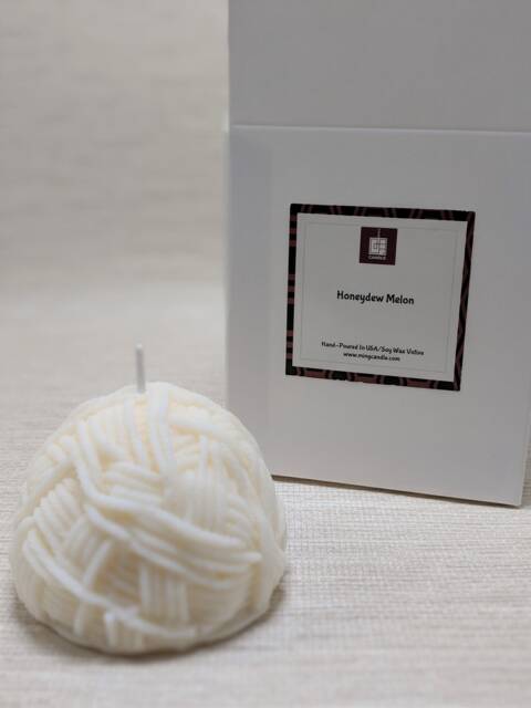 Woollen Ball Votive Soy Candle No Scent Or Scented Custom Made with Gift Box 8 Colors Candles Handmade Special - image 1