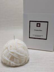 Woollen Ball Votive Soy Candle No Scent Or Scented Custom Made with Gift Box 8 Colors Candles Handmade Special