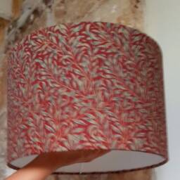 William Morris Willow Bough Rustic Lampshade - thumbnail 2