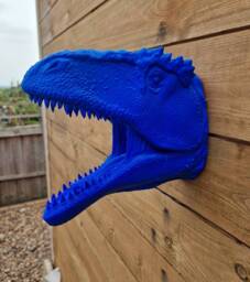 Meraxes Gigas Art - Dinosaur Wall Mount- 3D Printed - thumbnail 1