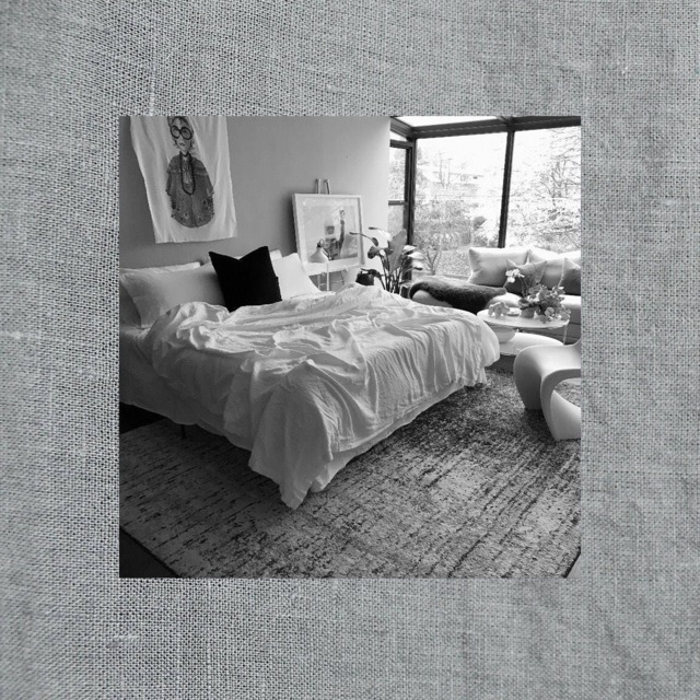 Foggy Gray Linen Bedspread Coverlet - Solid Made To Order in The Usa Soft Bedding - image 1