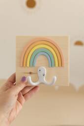 Kids Wall Hook - Nursery Decor Bedroom Hooks Coat For Bathroom Birthday Gifts - thumbnail 1